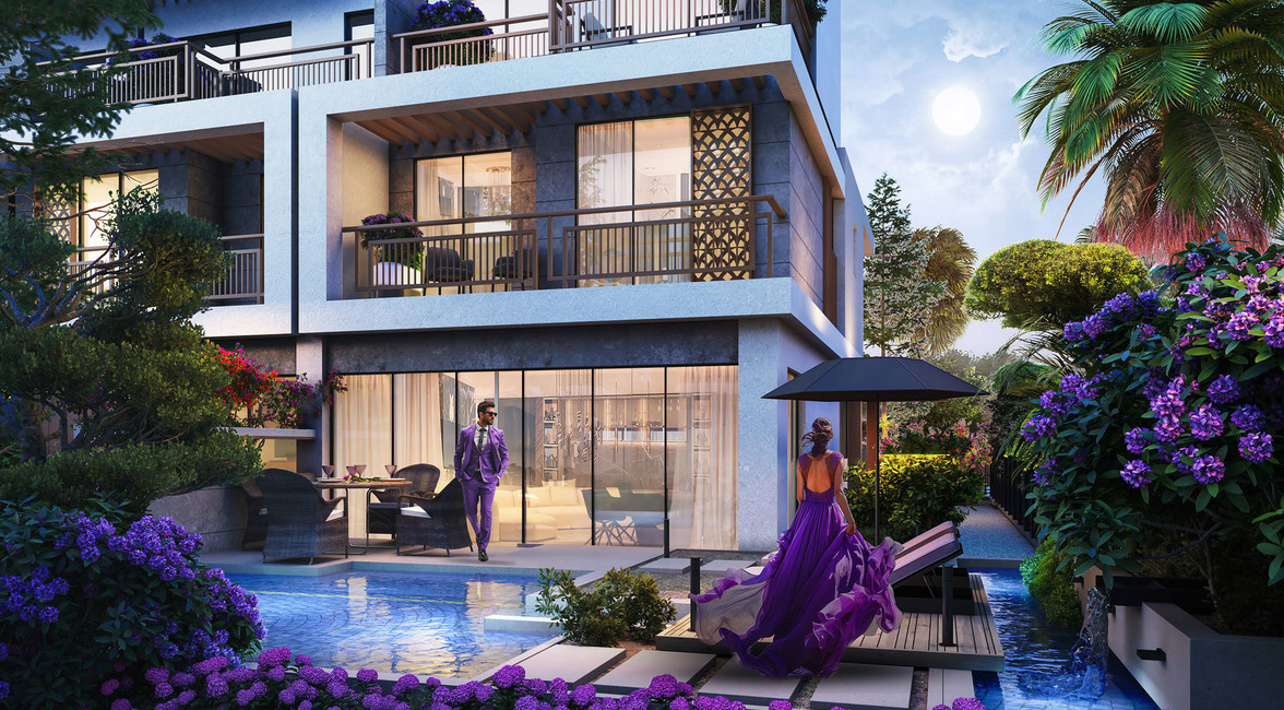 A tranquil escape, perfectly connected: Enjoy a vibrant community with easy access to Dubai's key destinations